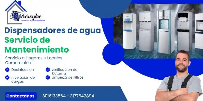 Mantenimiento dispensadores agua en Cartagena servicio técnico