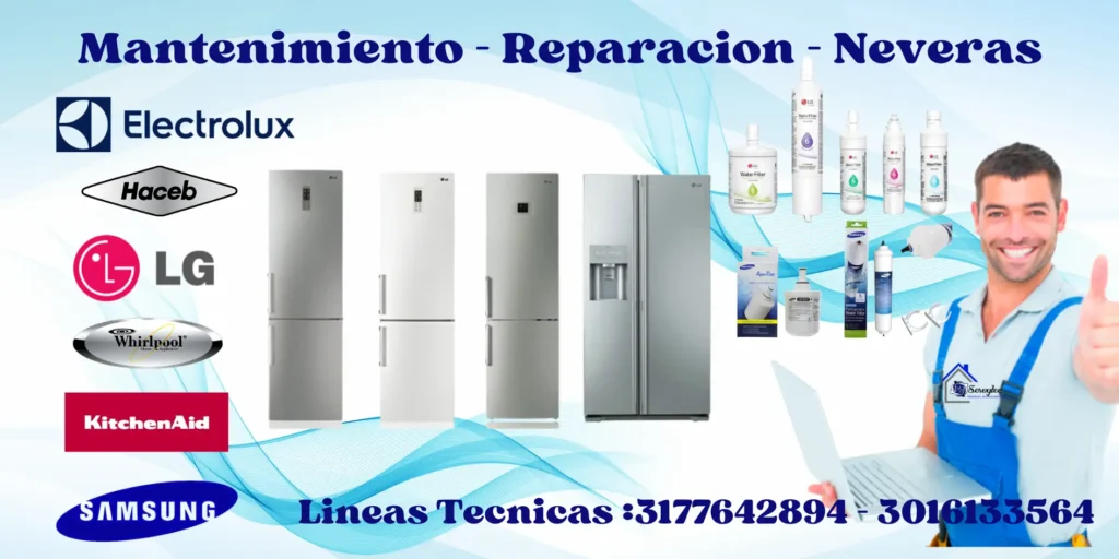 Reparación de Neveras Envigado a domicilio
