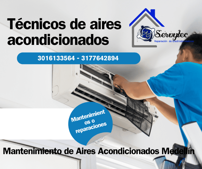 Mantenimiento de Aires Acondicionados Medellín a Domicilio