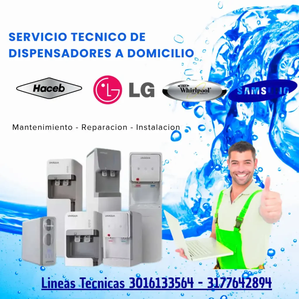 Arreglo de Dispensadores de Agua a Domicilio en Cartagena